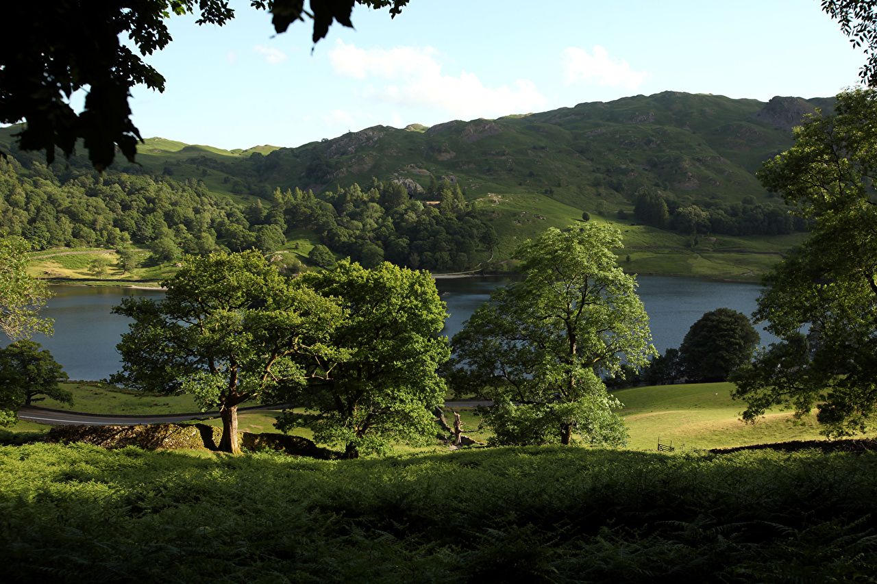 Image Summer Nature mountain Rivers Trees