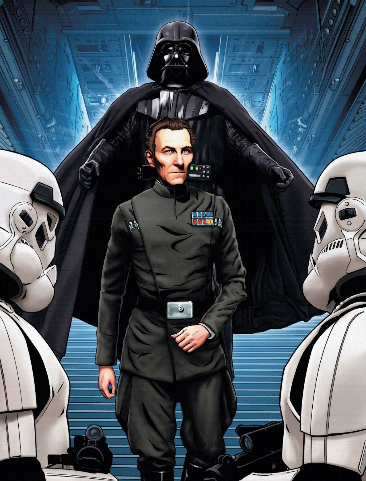 Vader and Tarkin!