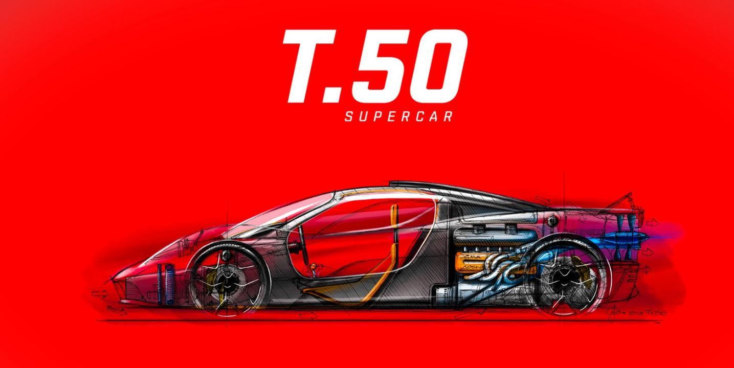 T50S Track Speed Supercar From Gordon Murray Will Be Track Only