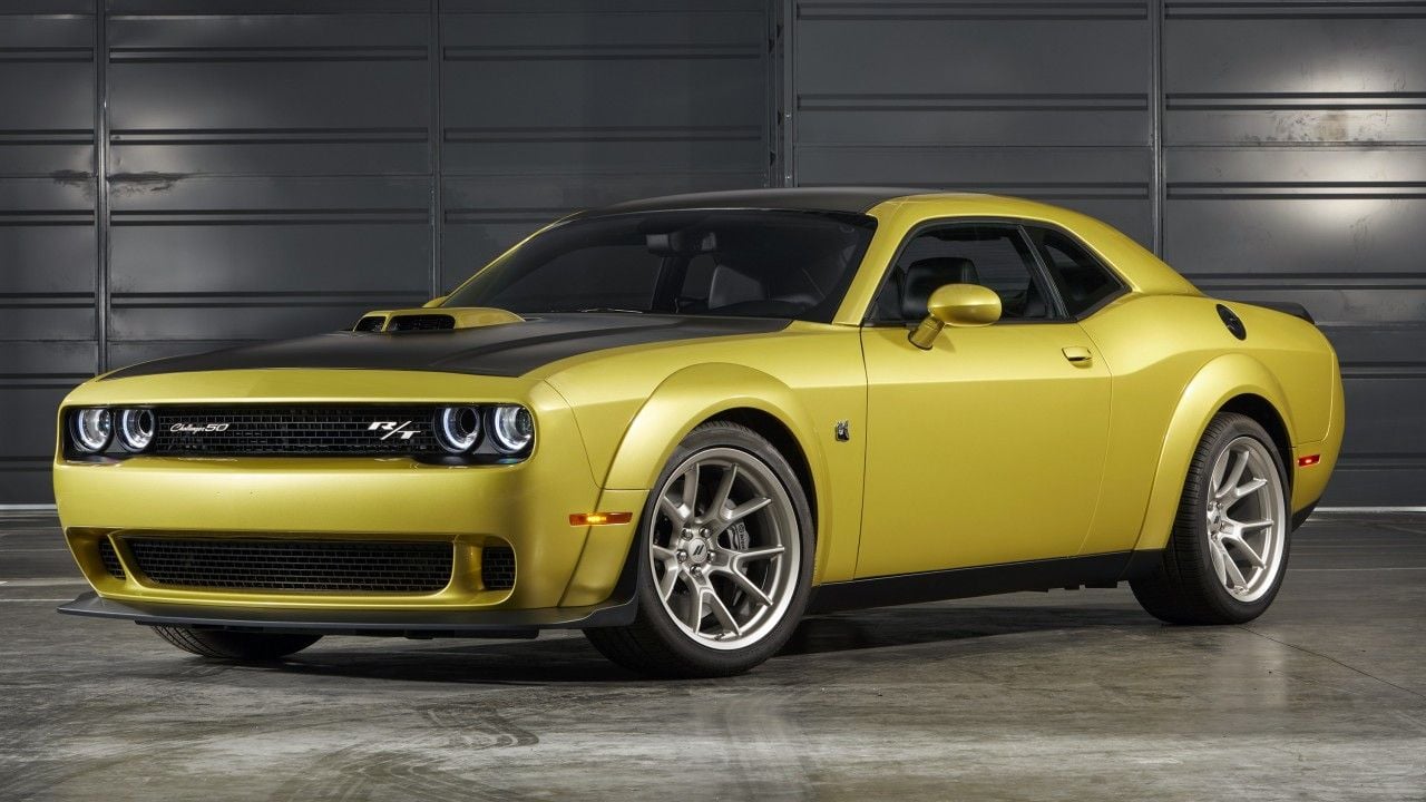 Dodge Challenger RT Scat Pack Shaker Widebody 50th Anniversary Edition Wallpaper