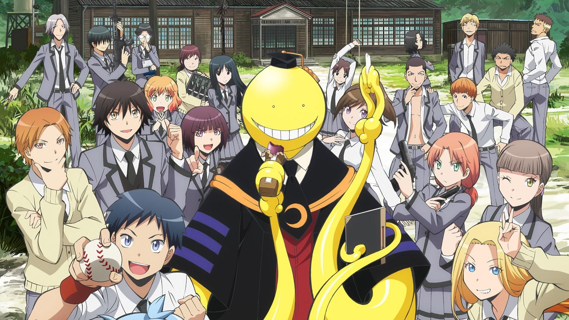 Assassination Classroom Aesthetic Background. Anime classroom, Assassination classroom, Anime wallpaper