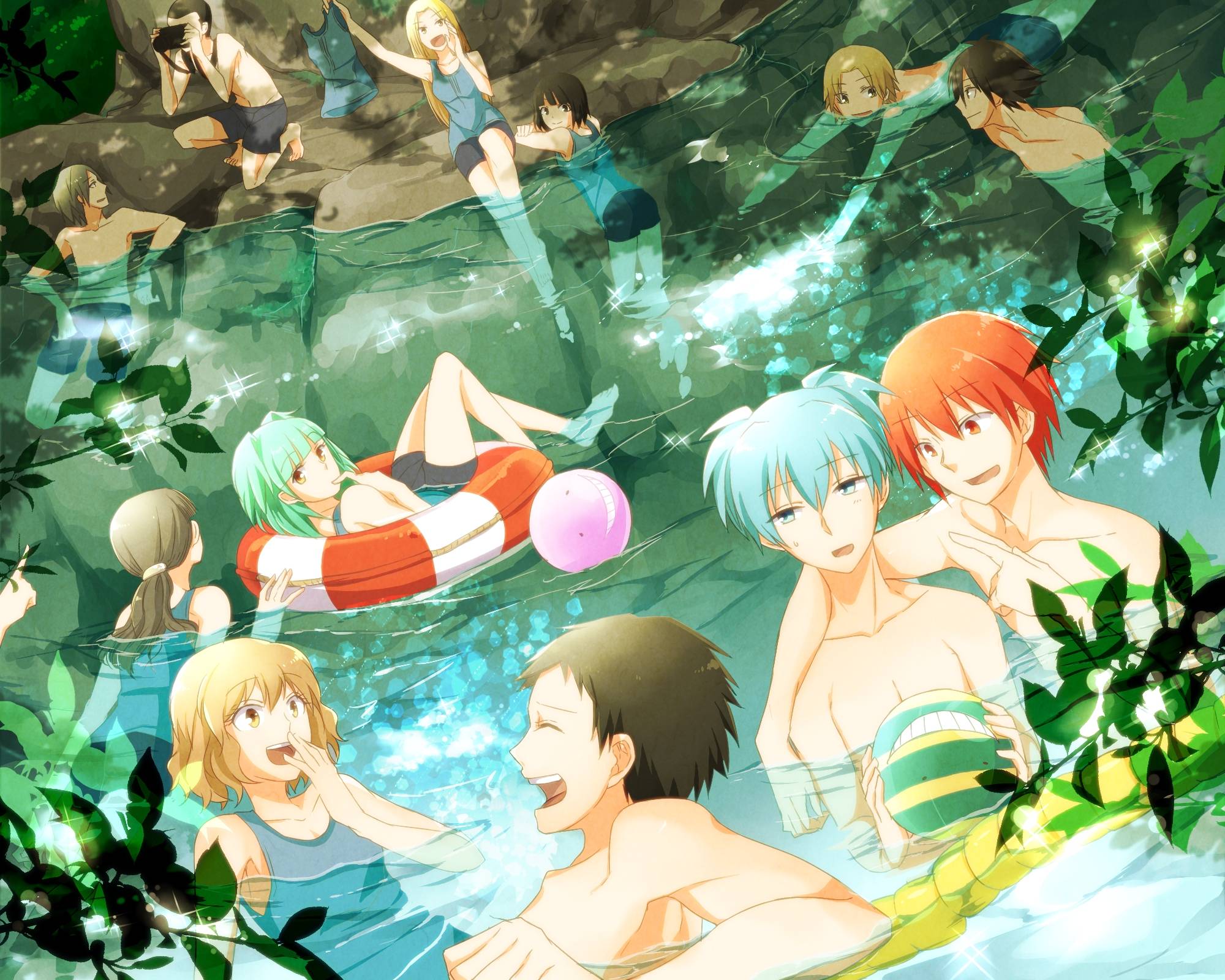 Free download Assassination Classroom Bathing Anime Manga Wallpaper [2000x1600] for your Desktop, Mobile & Tablet. Explore Assassination Classroom Wallpaper. Ansatsu Kyoushitsu Wallpaper, Classroom Wallpaper