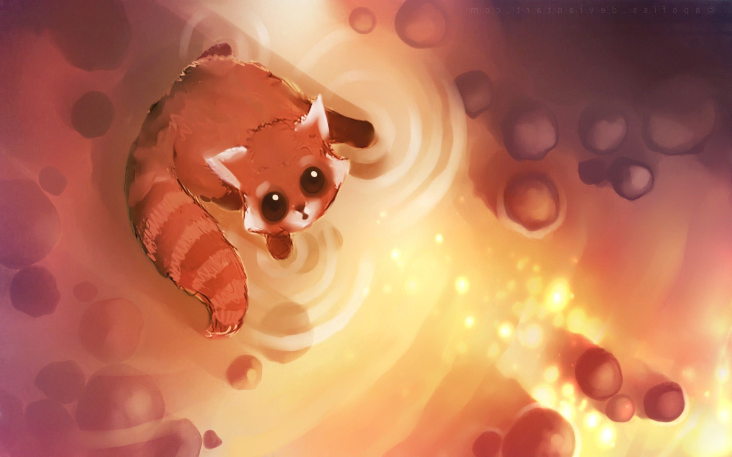 Red Panda Anime Wallpaper