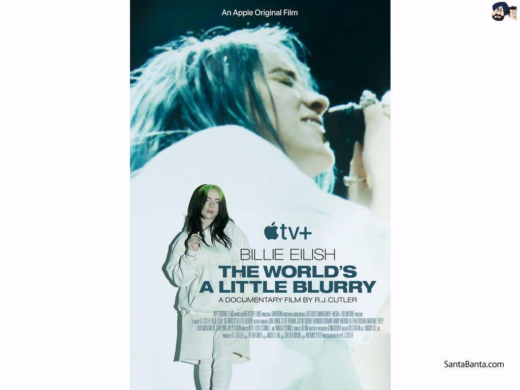 An English musical documentary, `Billie Eilish The Worlds a Little Blurry` by R. J. Cutler