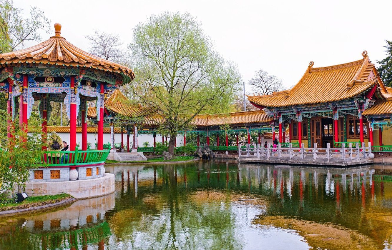 Chinese Garden Wallpaper