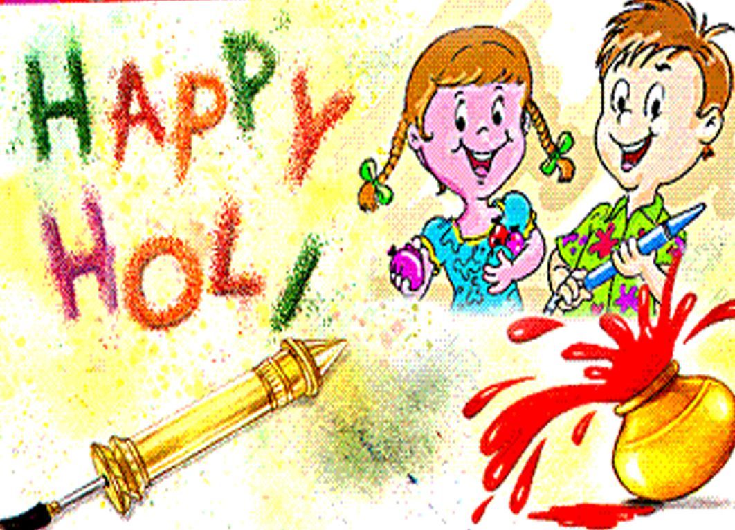 Pichkari Happy Holi Child Image
