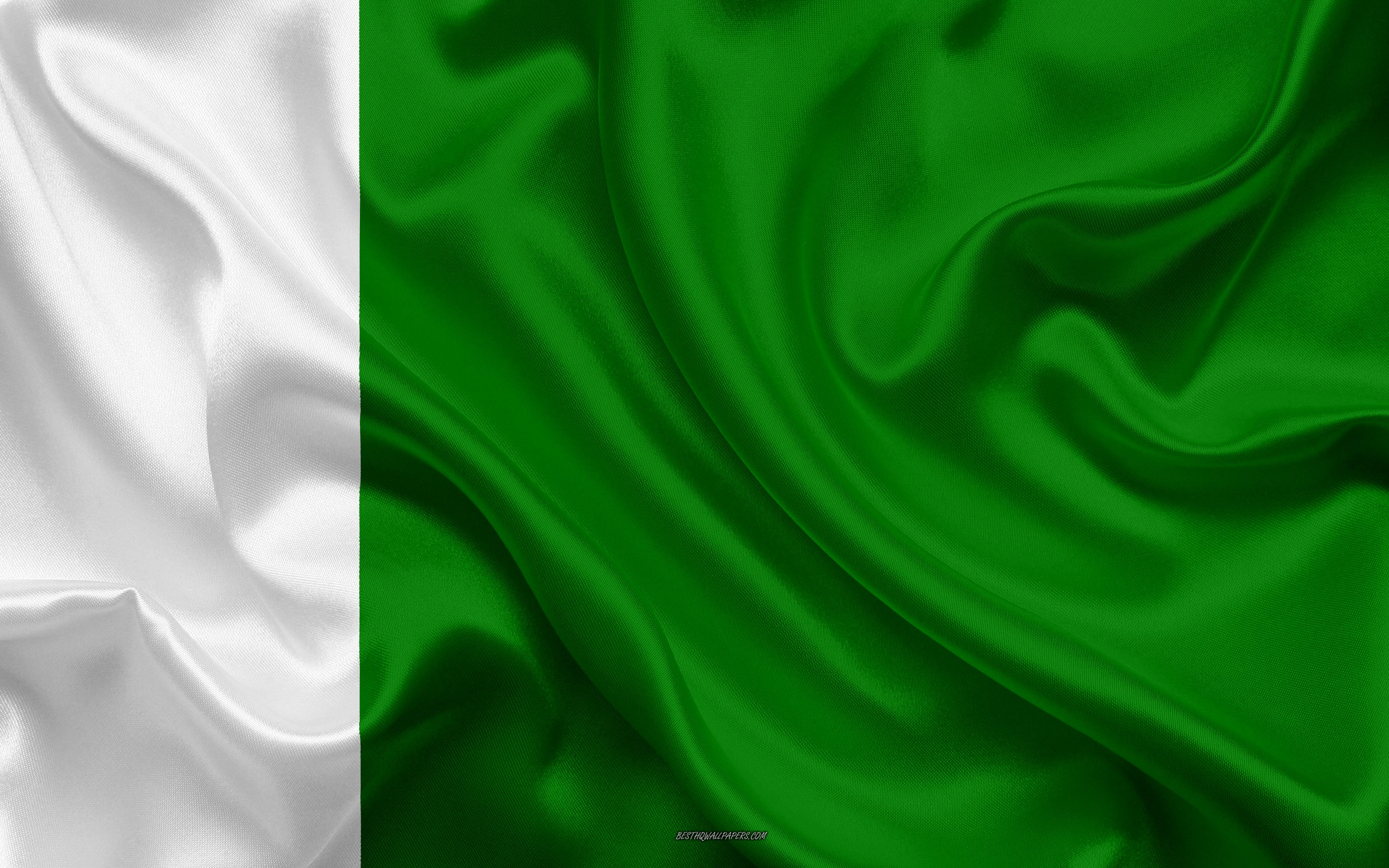 Download wallpaper Flag of Manama, 4k, silk texture, white green flag, Manama, Bahrain for desktop with resolution 3840x2400. High Quality HD picture wallpaper