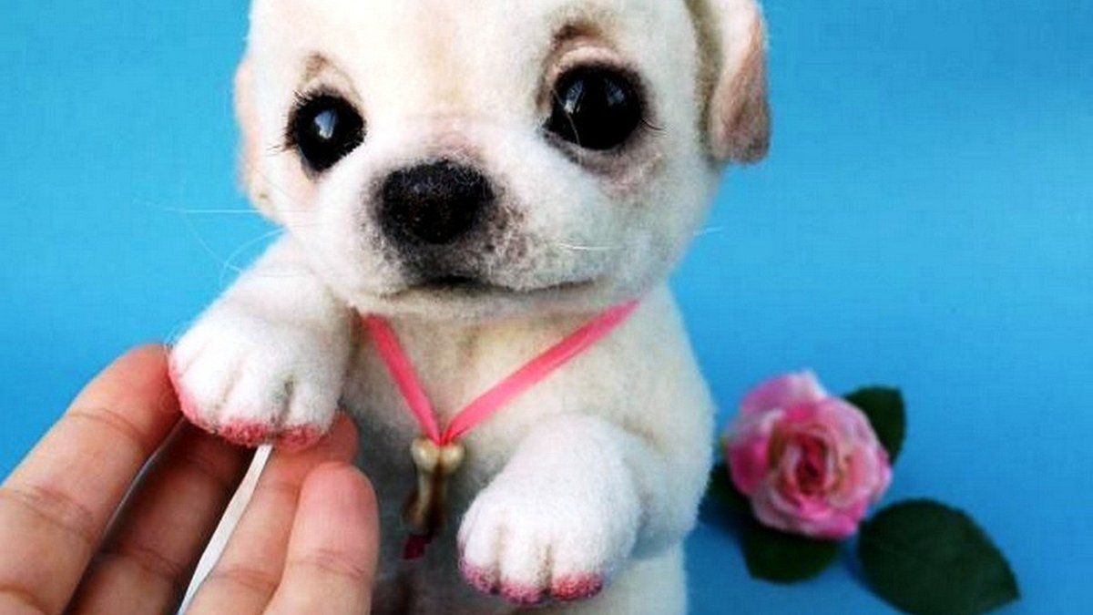Wallpaper Cute Pink Nails Wallpaper HD #PuppyWallpaper #HD #PinkNails