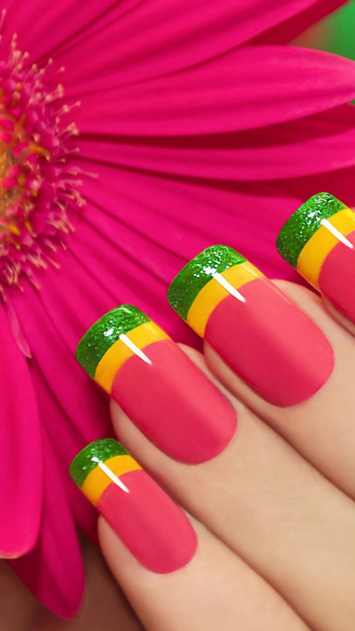 colorful nails wallpaper