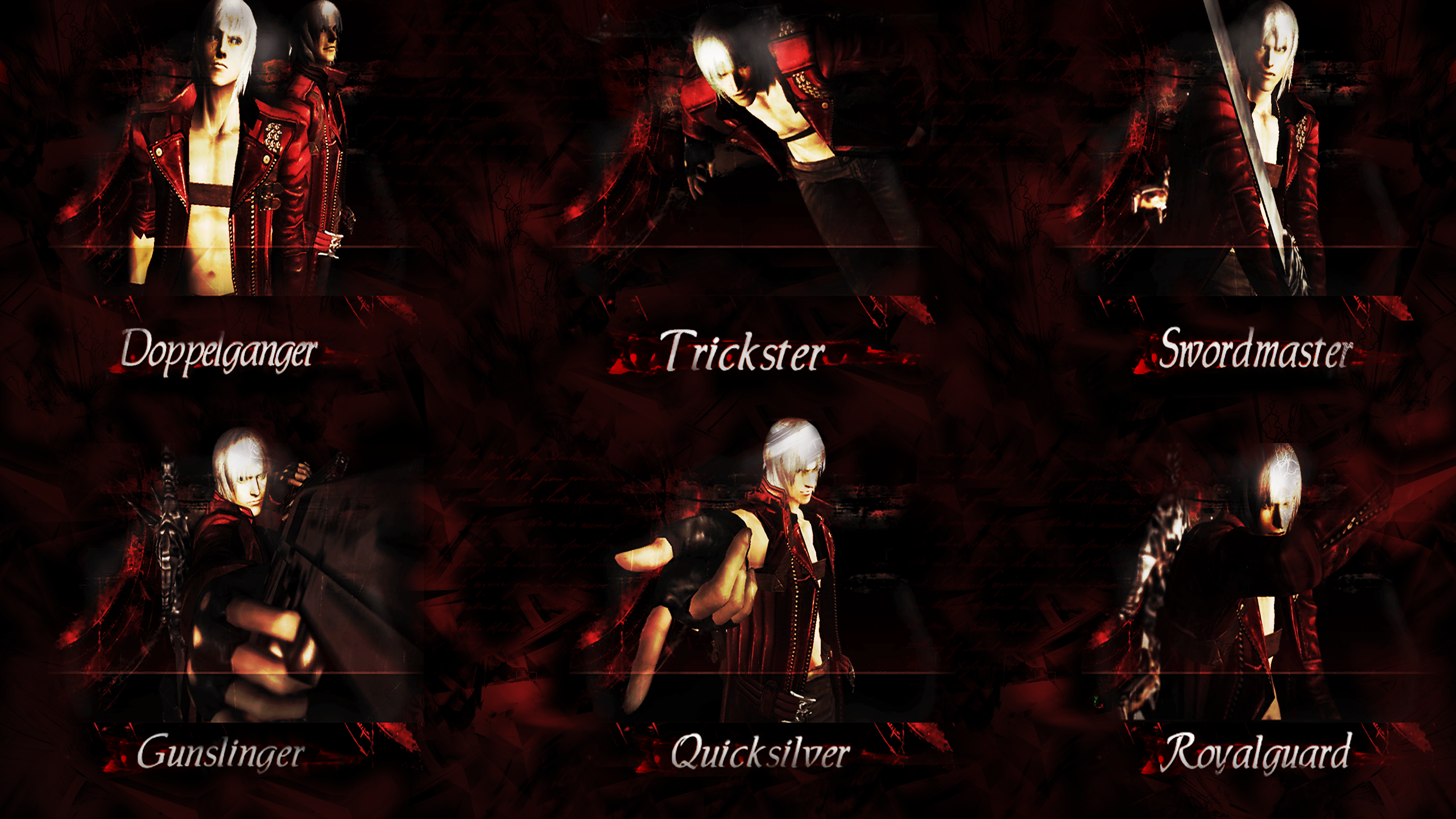 DMC Devil may cry 2 game special wallpaper by me by Hatredboy on