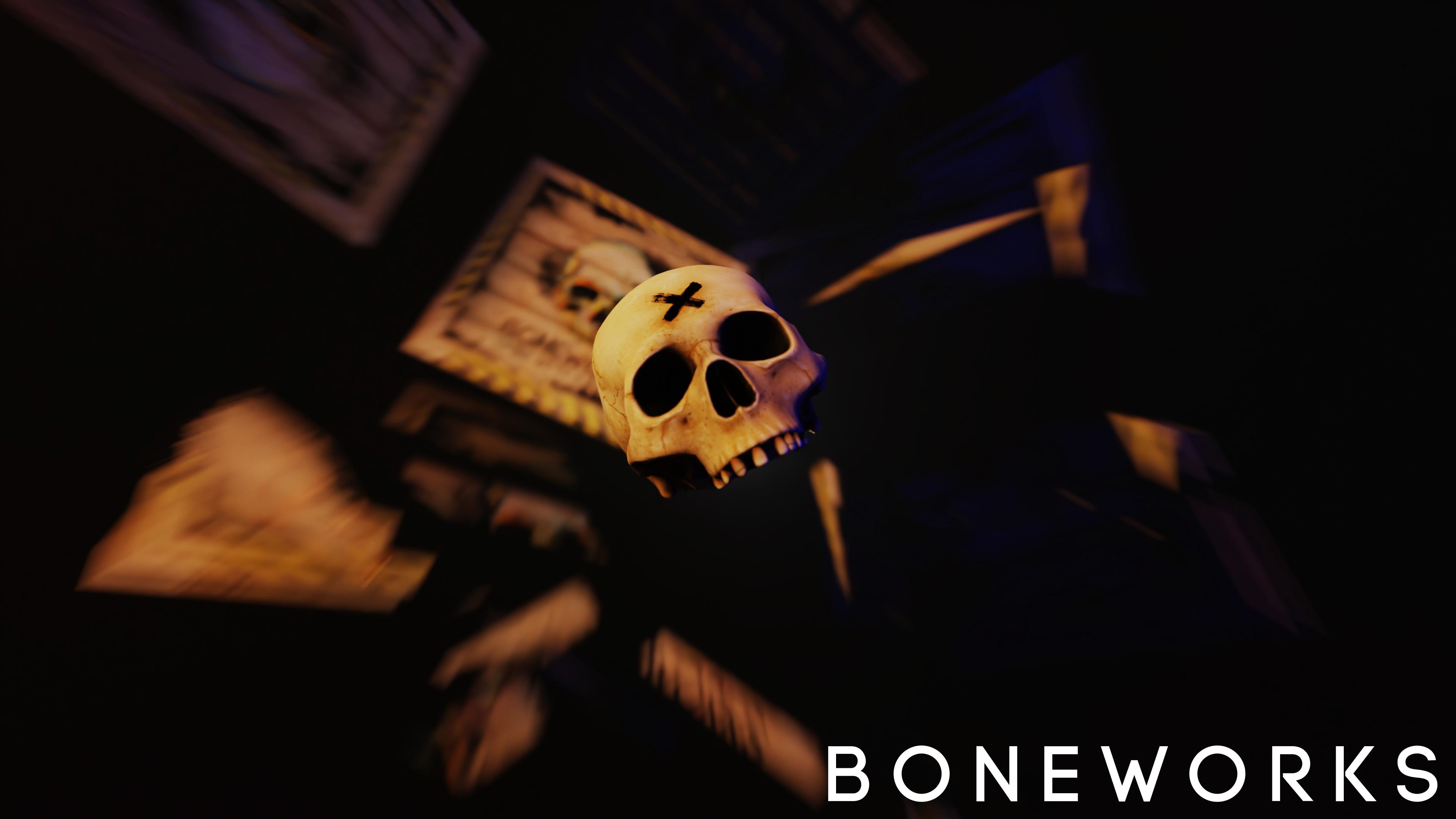 Rendered out a 4k wallpaper using assets from Boneworks