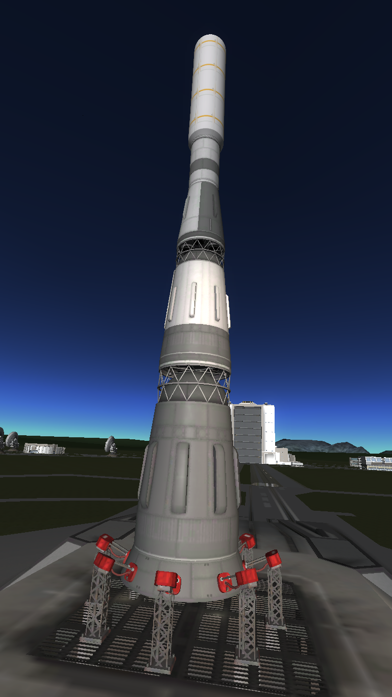 KerbalX's N1 L3 Moon Rocket