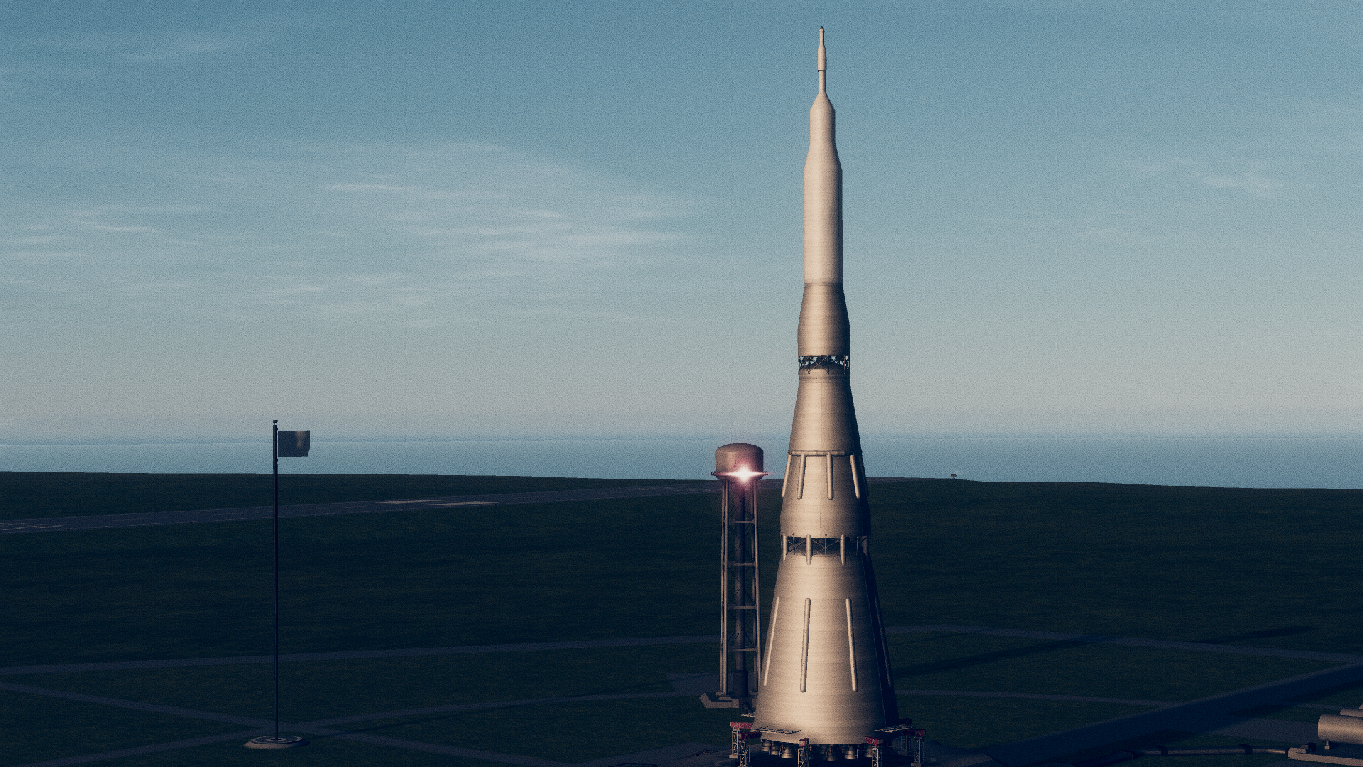 My new N1 rocket, its still getting improved but it looks much more realistic