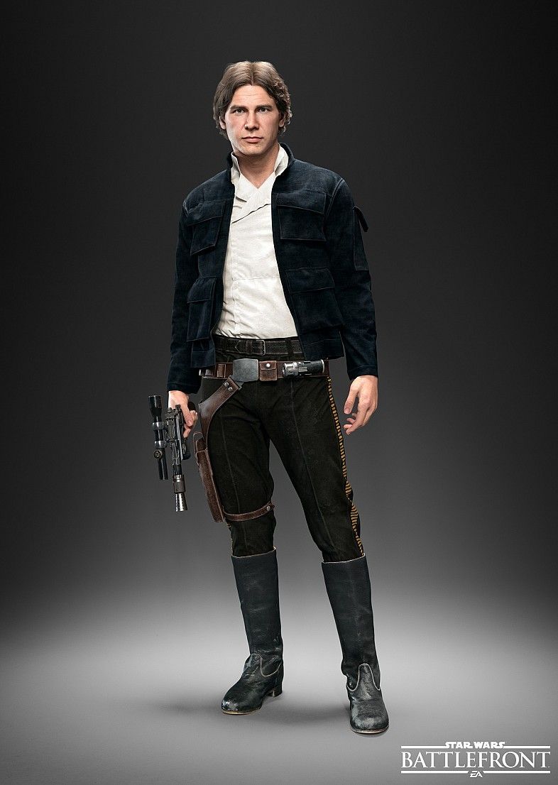 Han Solo, Leia, and Emperor Palpatine Join Star Wars Battlefront. Star wars fashion, Star wars battlefront, Star wars
