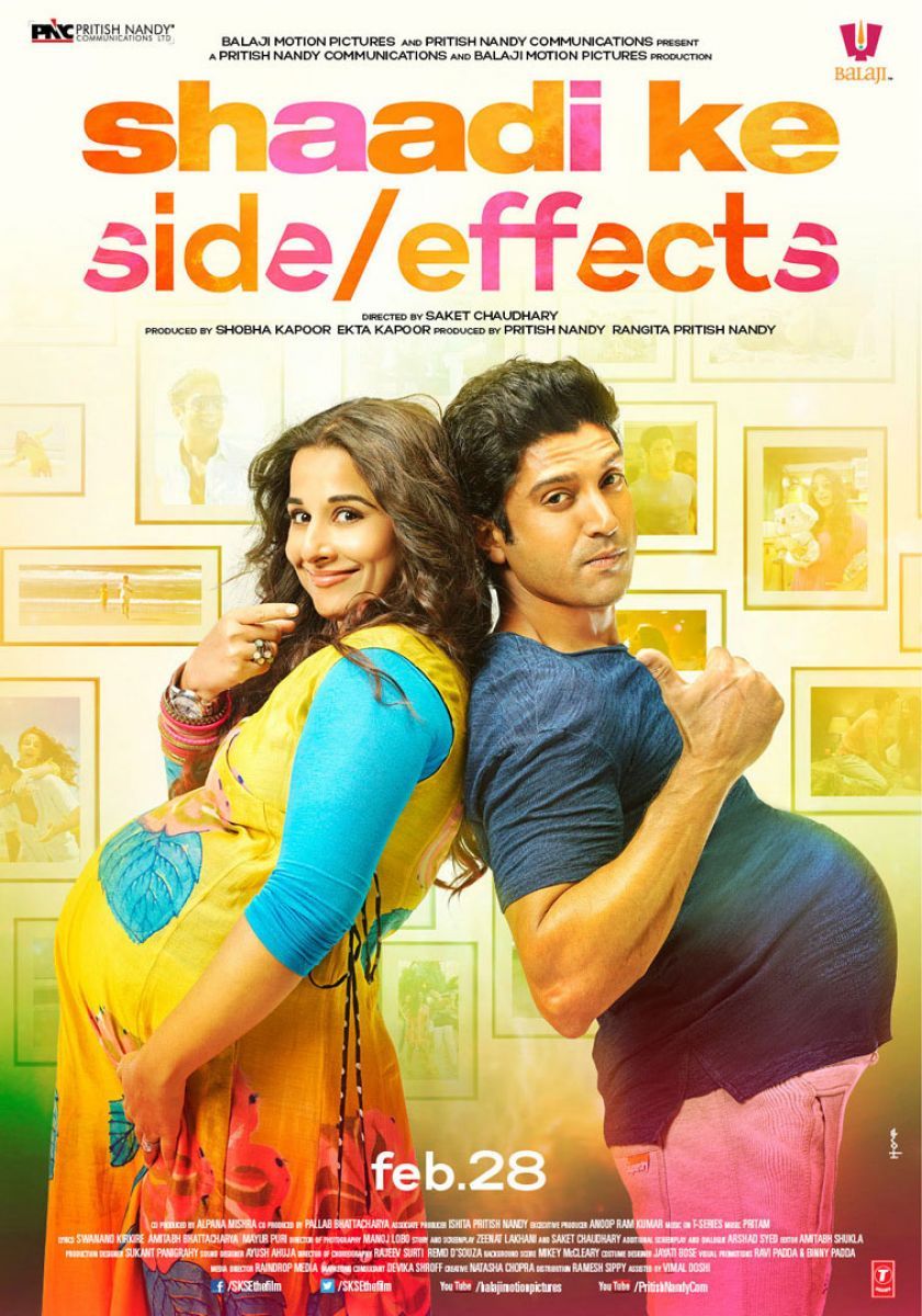 Shaadi Ke Side Effects Movie poster. HD Bollywood Movies Wallpaper for Mobile and Desktop