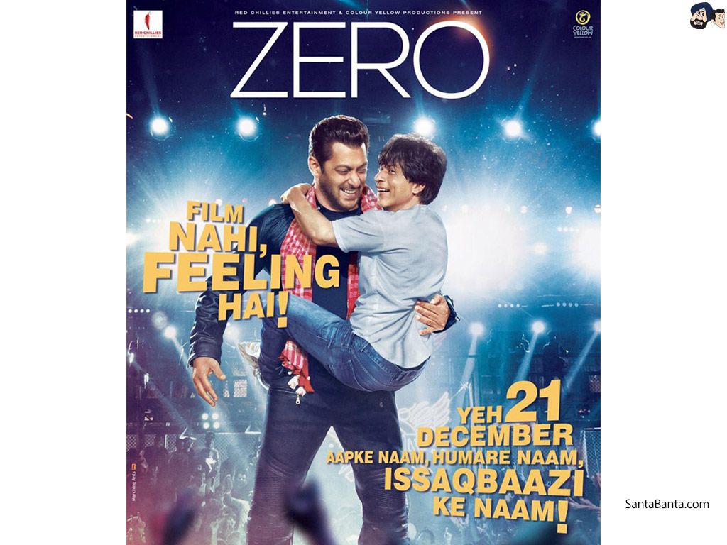 Zero Hindi Movie Poster Wallpaper & Background Download