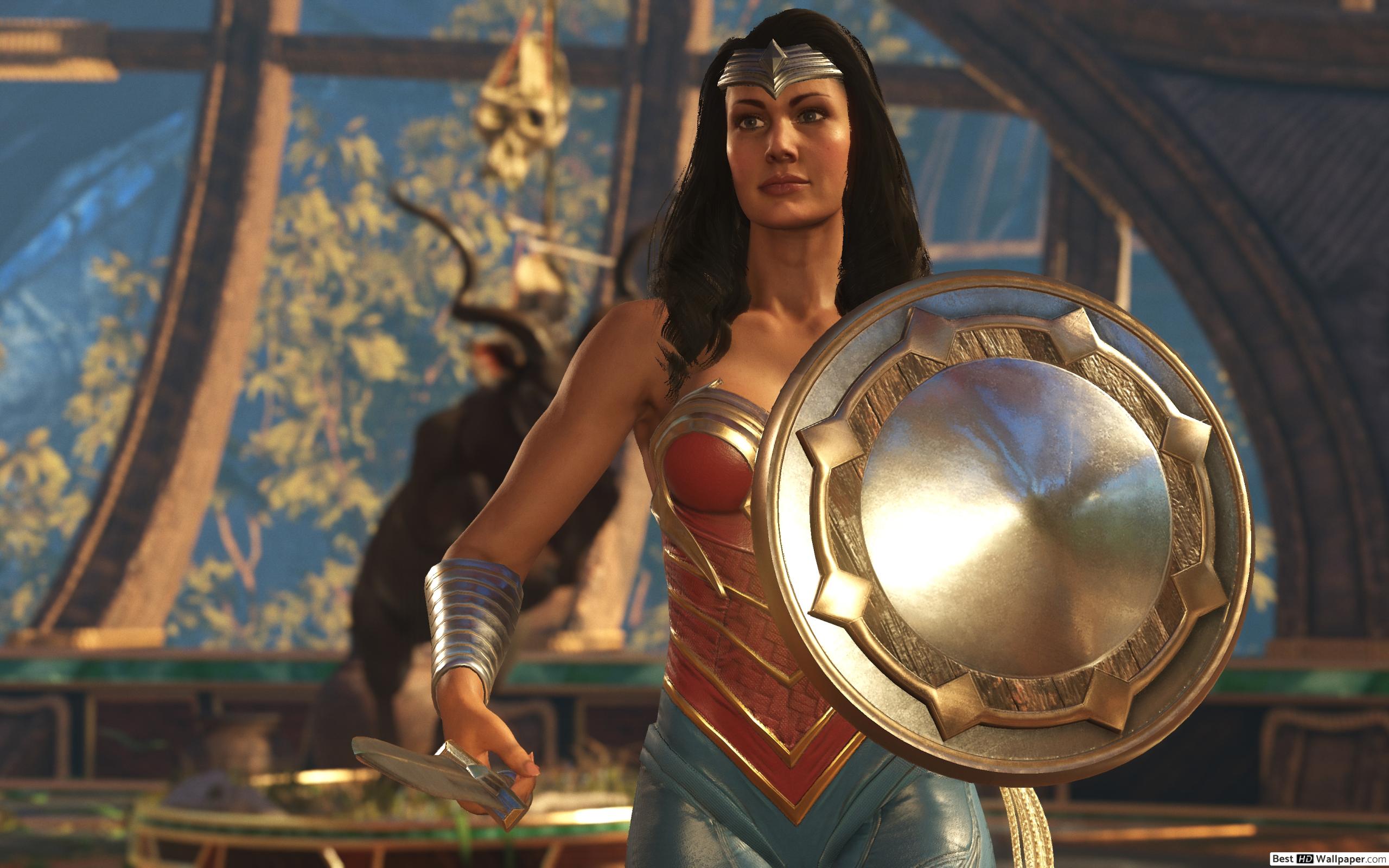 Wonder Woman's Shield HD wallpaper download