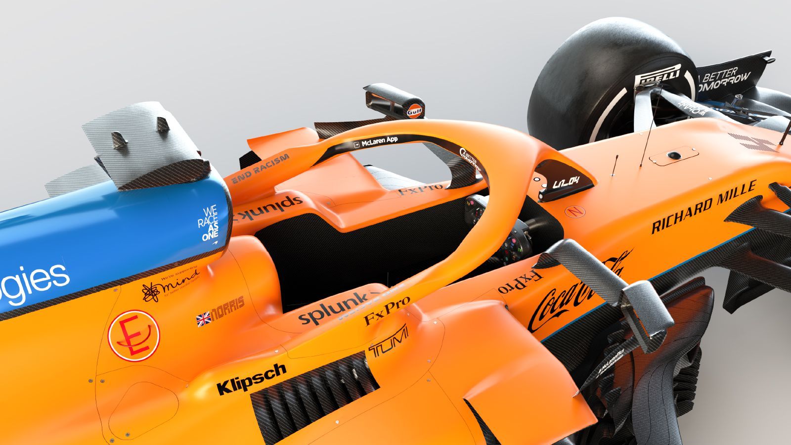 shakedown's mcl35m 2021 f1 car this week