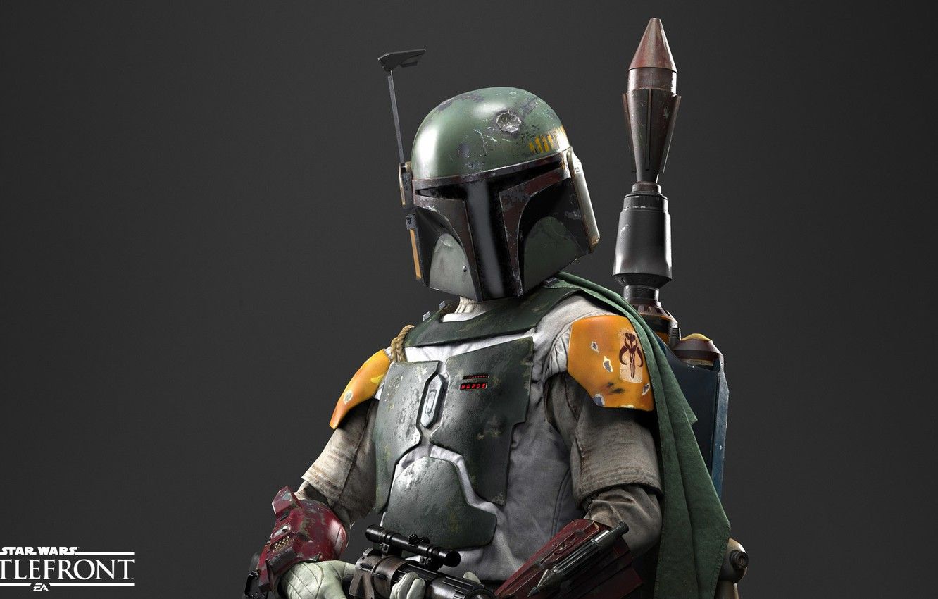 Wallpaper game, Electronic Arts, DICE, Boba Fett, boba fett, star wars battlefront, Mandalorian, Mandalorian image for desktop, section игры