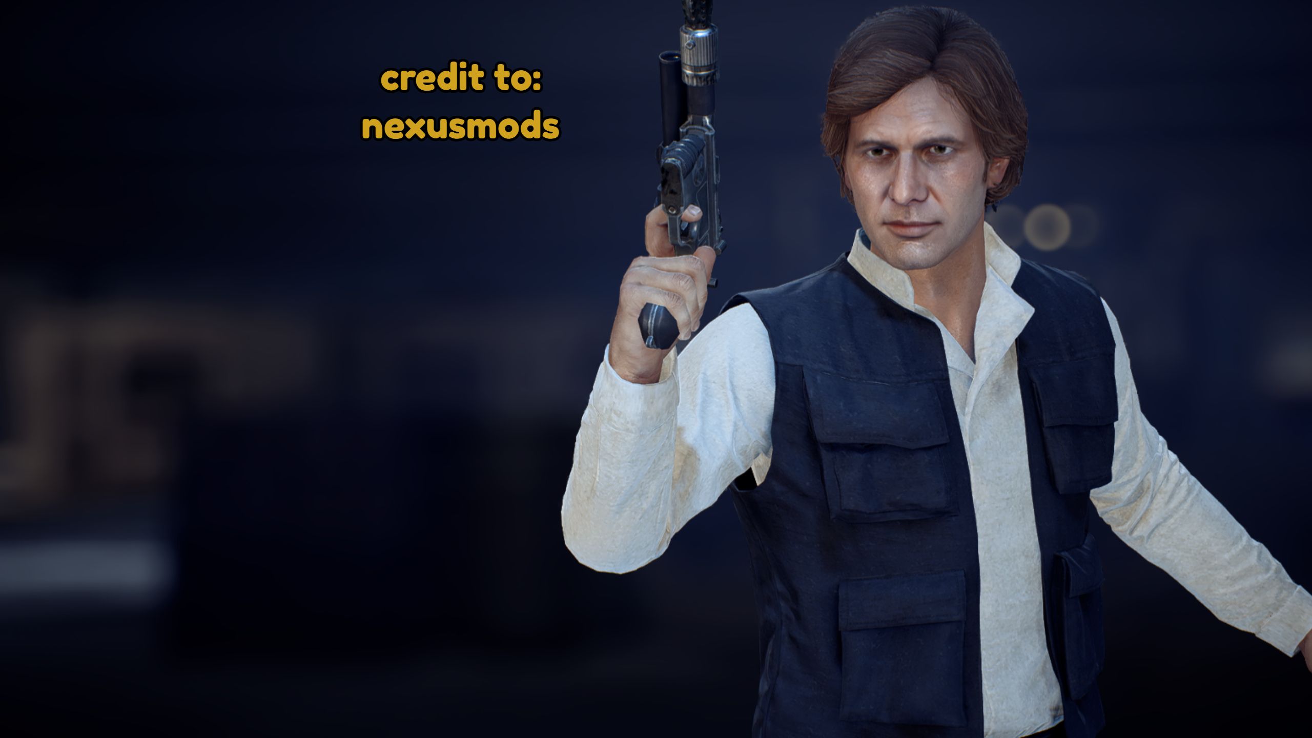 I think Dice needs to see this and realize that a simple hair redesign and removal of some of the wrinkles will make Han Solo look like Han Solo. Oh