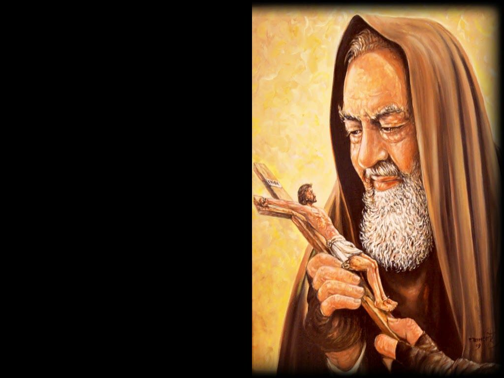 Holy Mass image.: Saint Pius of Pietrelcina (Padre Pio)