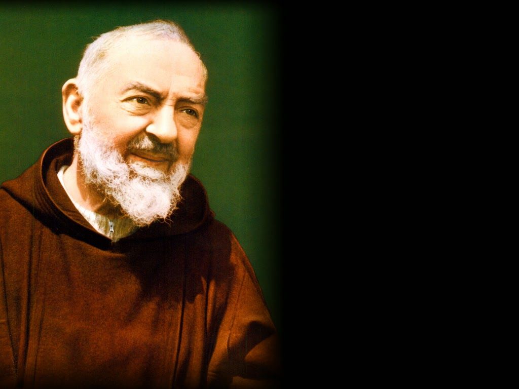 My iPhone wallpaper Padre Pio ora pro nobis  rCatholicism