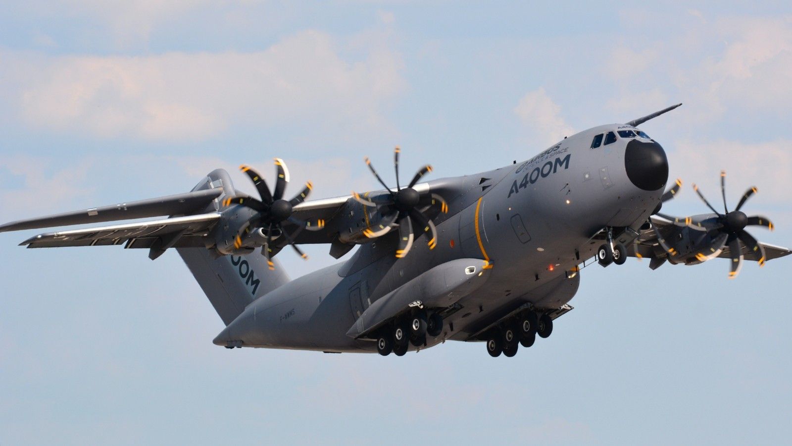 Wallpaper, Airbus A400M Atlas, Strategic tactical airlift 1600x900