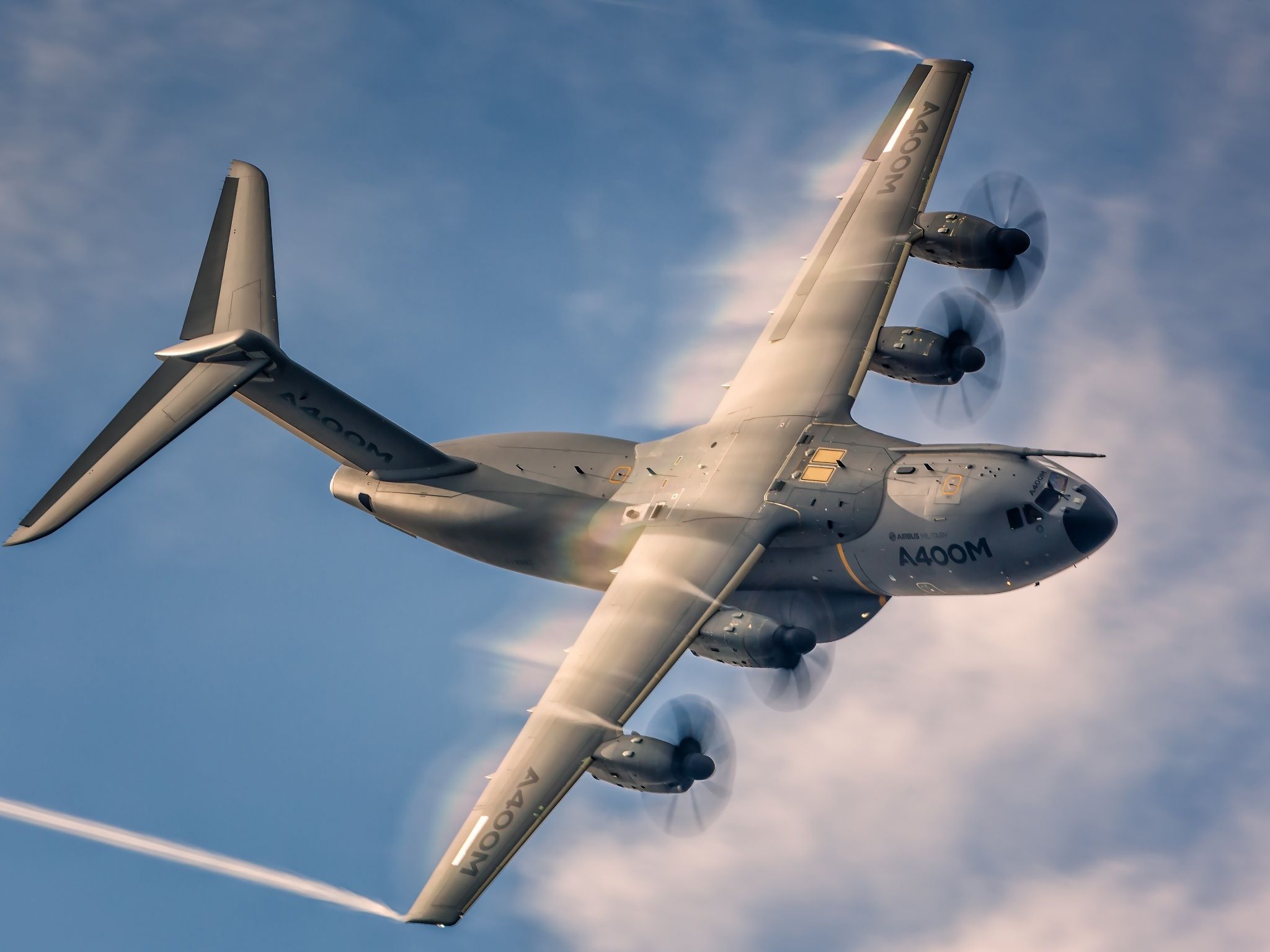 Airbus A400M, Atlas, Transport, Aircraft, Warplane Wallpaper & Background Image