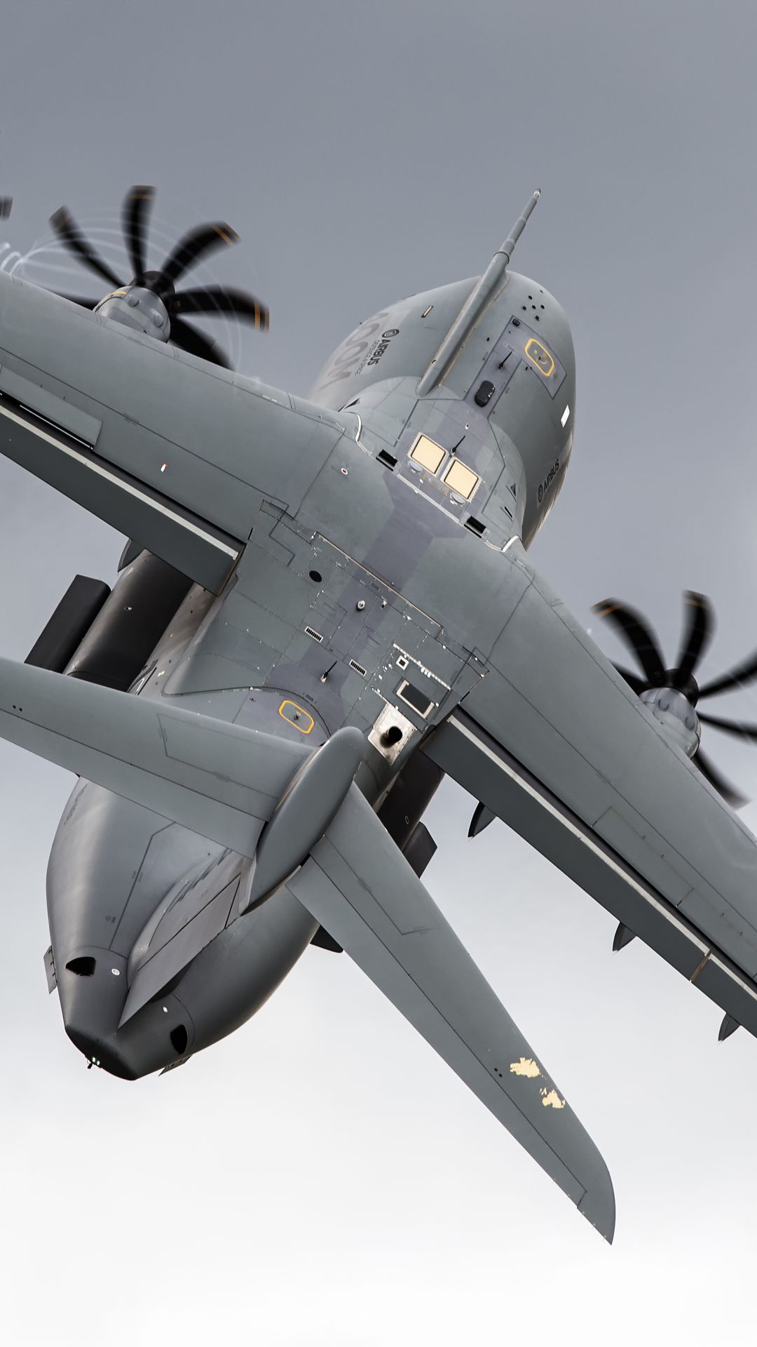 Military / Airbus A400M (1080x1920) Mobile Wallpaper. Airplane fighter, Aviation, Aviation airplane