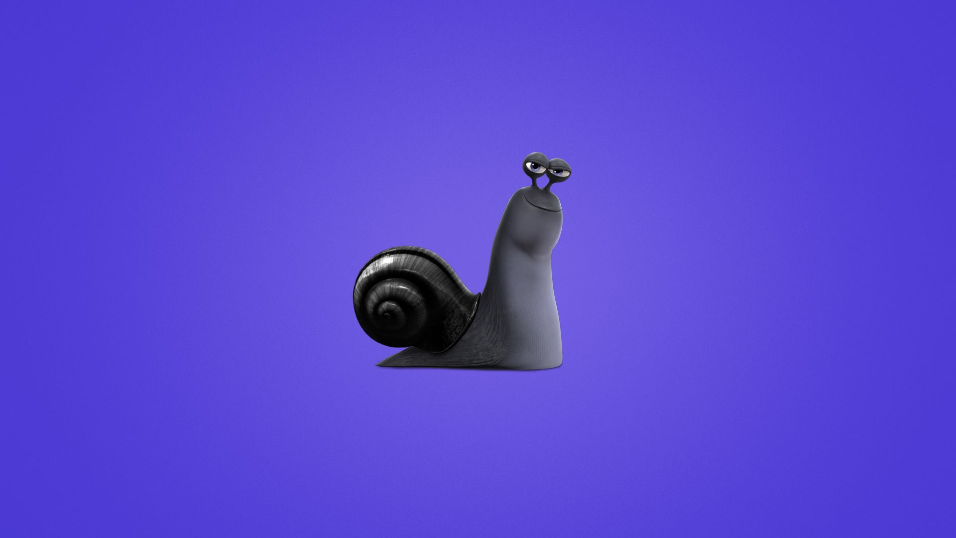Download wallpaper snail, minimalism, Turbo, purple background, Turbo, snail, section minimalism in resolution 1920x1080
