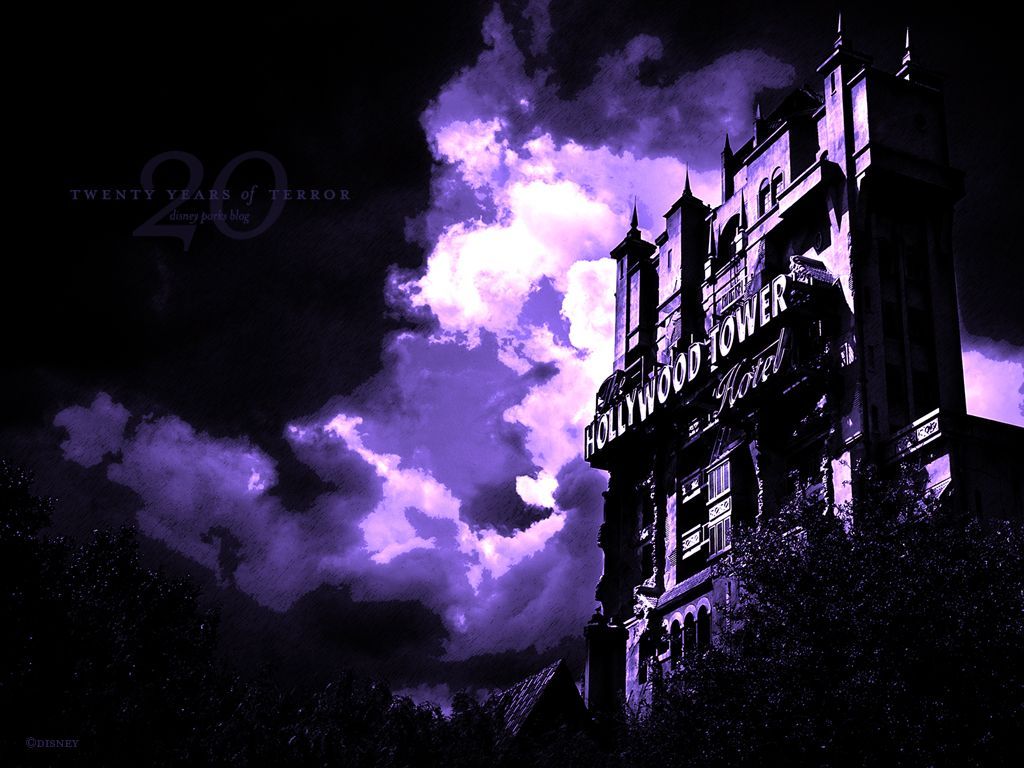 Halloween Desktop Wallpaper. Tower of terror, Halloween desktop wallpaper, Disney background