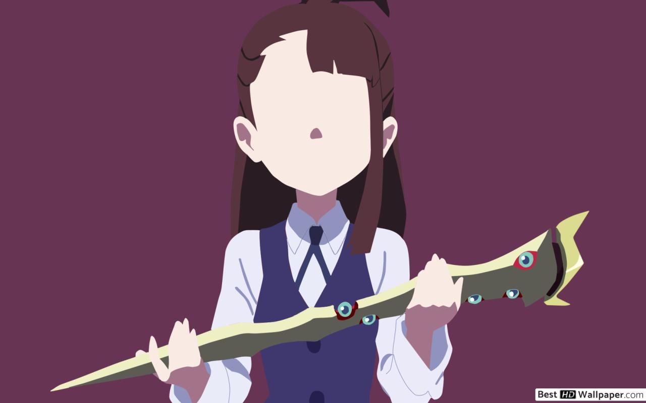 Little Witch Academia Kagari HD wallpaper download