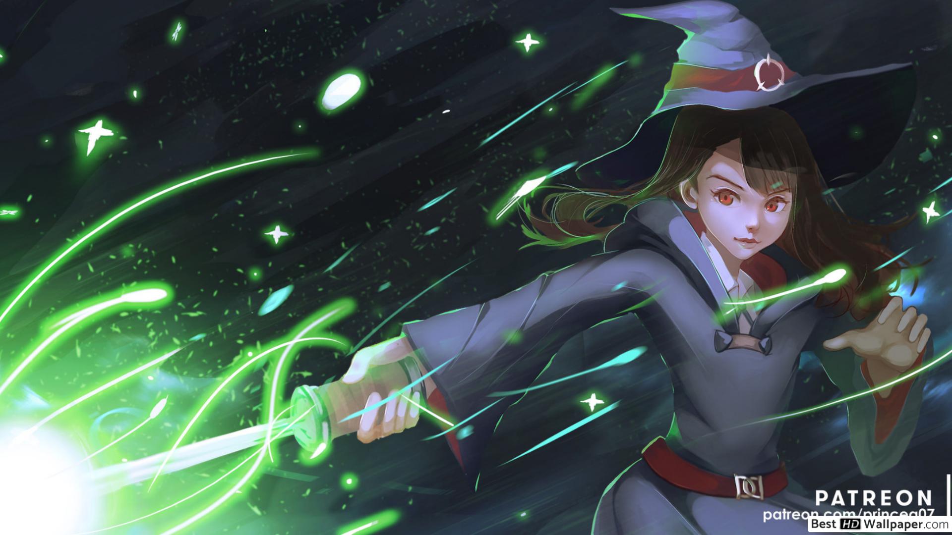 Little Witch Academia Kagari (Akko) HD wallpaper download