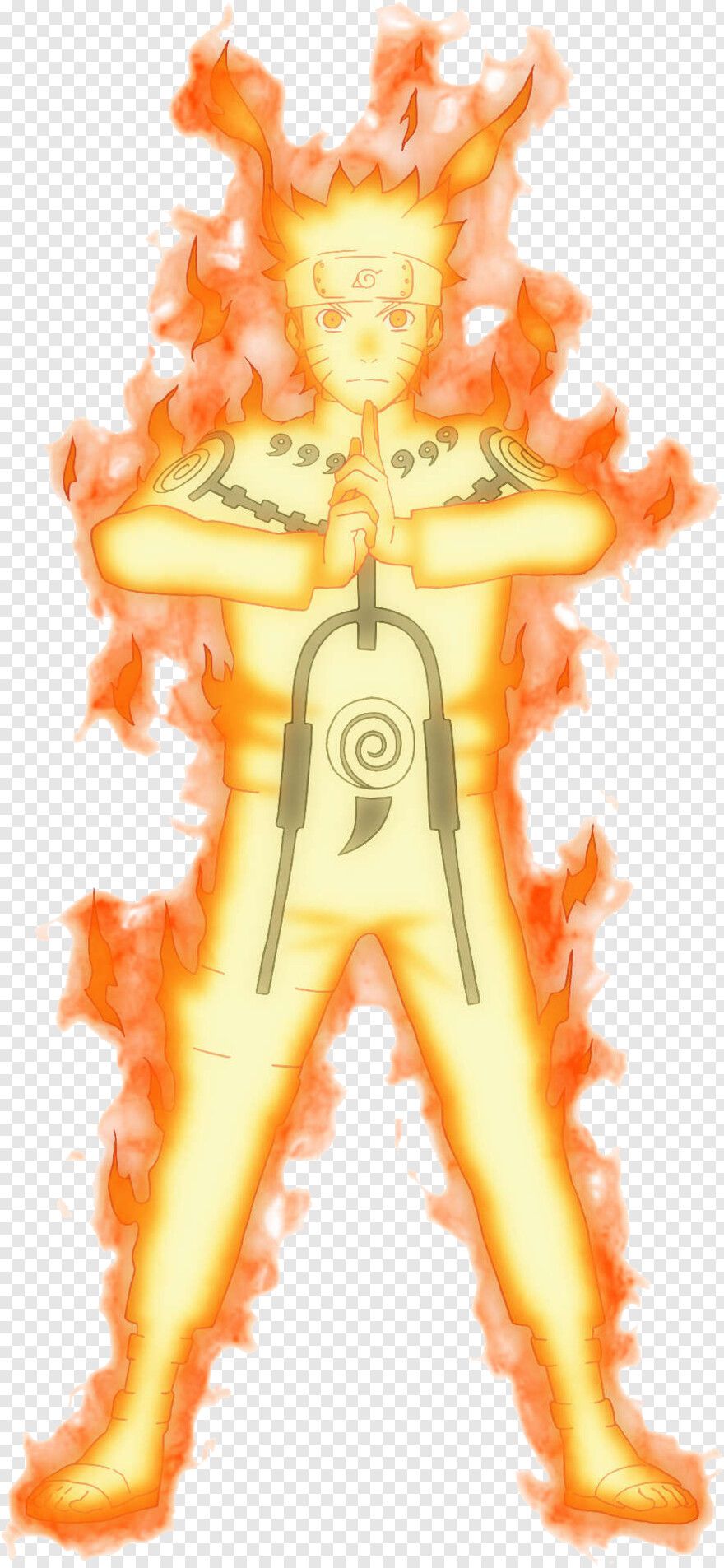 Chakra Kyuubi Chakra Mode, HD Png Download PNG Image