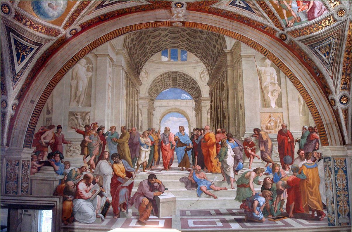 School of Athens Painting