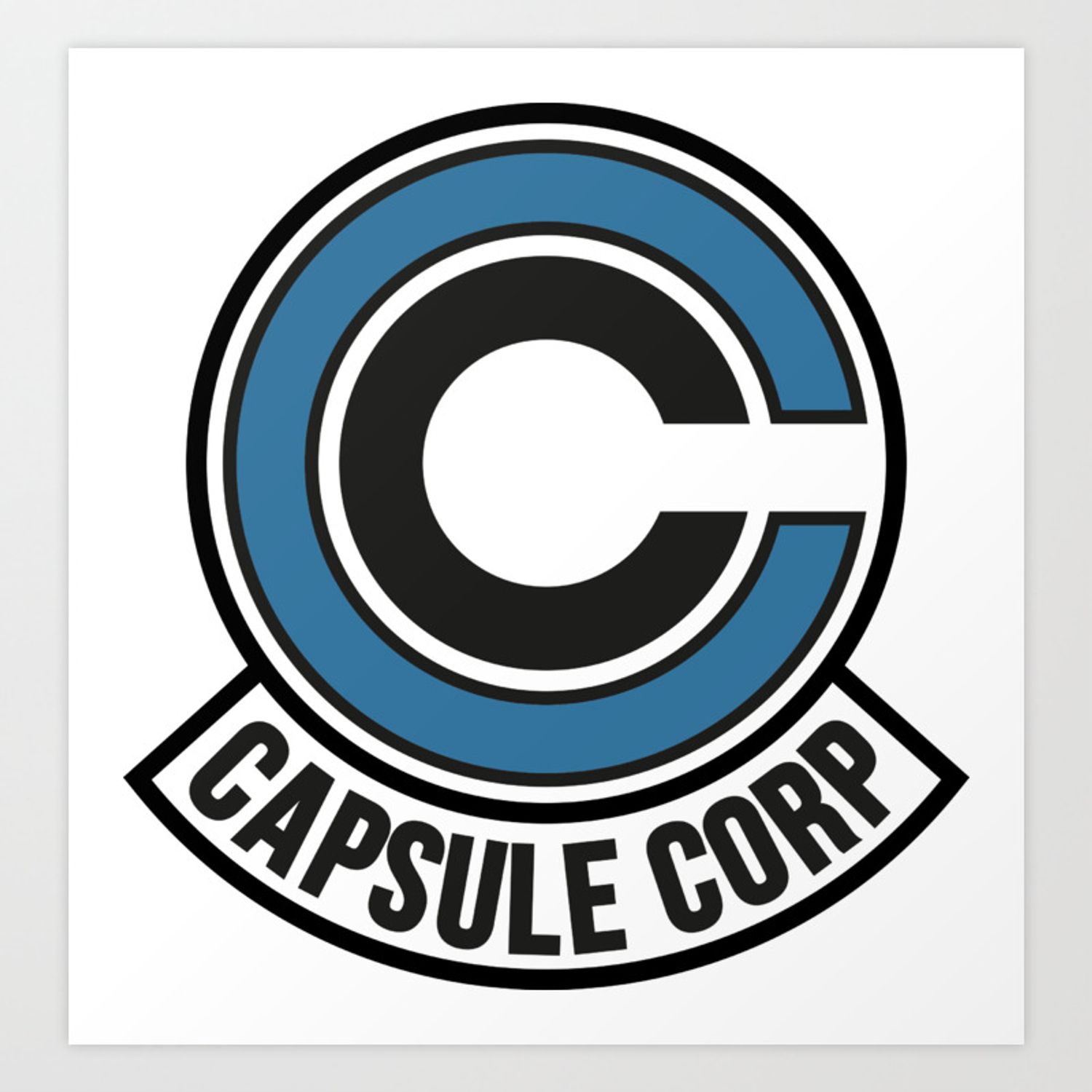 Capsule Corp. Art Print