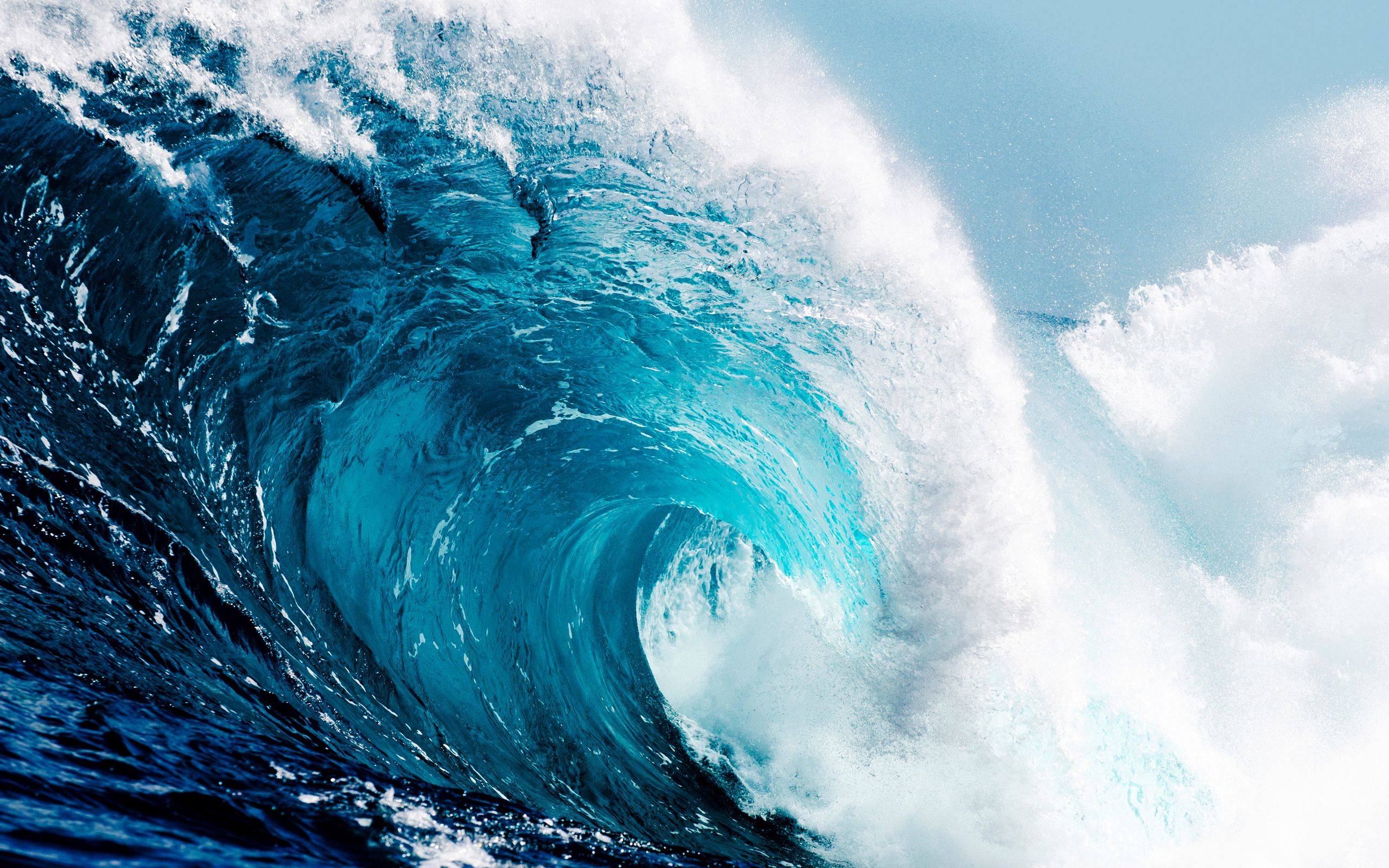 Tsunami, Big Wave, Ocean, Waves, Water Background HD Wallpaper