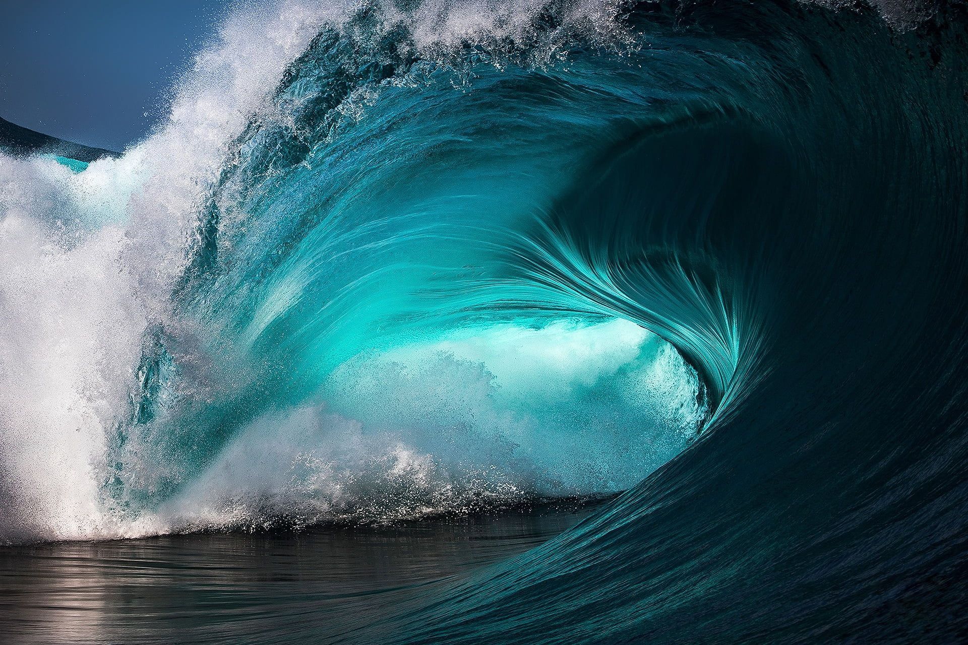 ocean wave #sea #waves #blue #water #turquoise #splashes #cyan P # wallpaper #hdwallpaper #desktop. Waves, Ocean waves, Sea waves