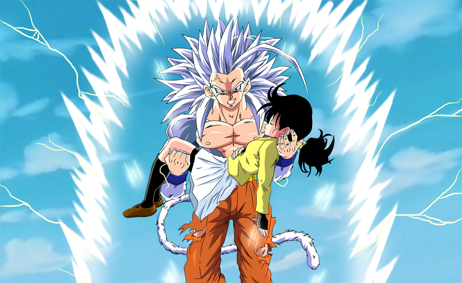 Free download Dragon Ball Z Gohan Ss5 The Hippest [1600x980] for your Desktop, Mobile & Tablet. Explore Goku Ssj5 Wallpaper. Goku Ssj5 Wallpaper, Goku Background, Goku Wallpaper