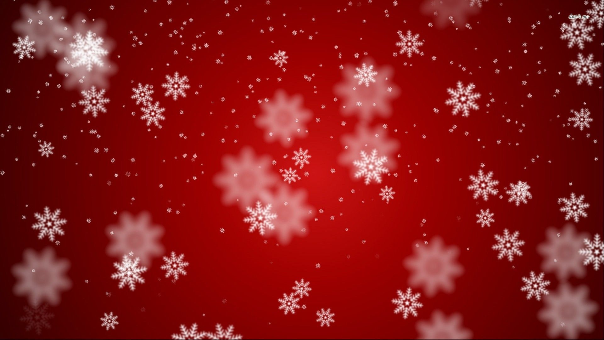 red christmas snowflake backgrounds