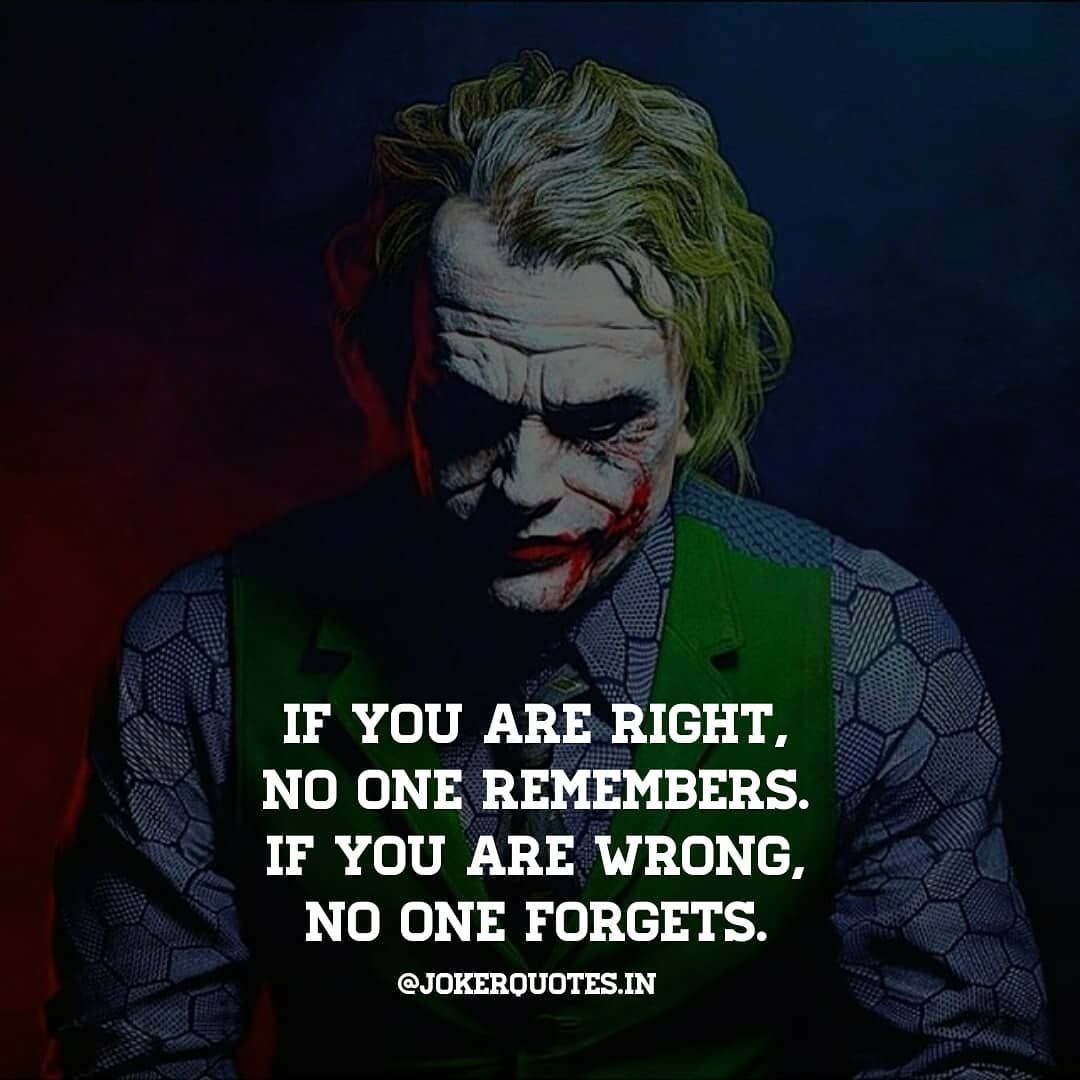 Life Joker Motivational Quotes