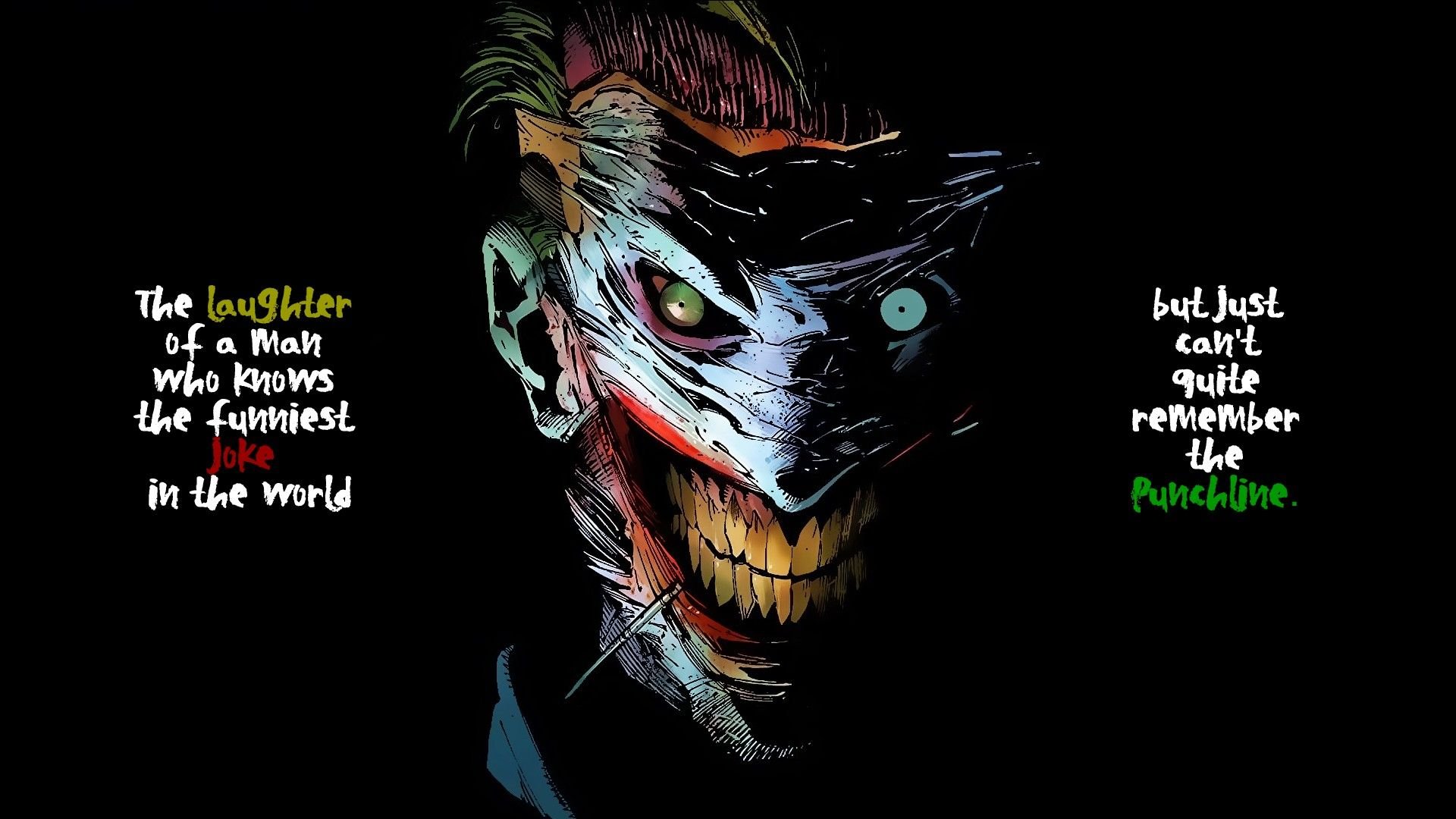 Joker, Quote Wallpaper HD / Desktop and Mobile Background