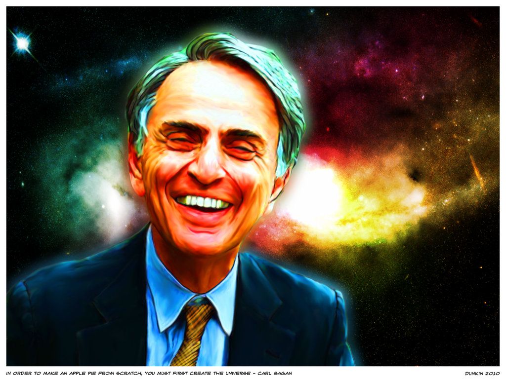 Carl Sagan wallpaperx768