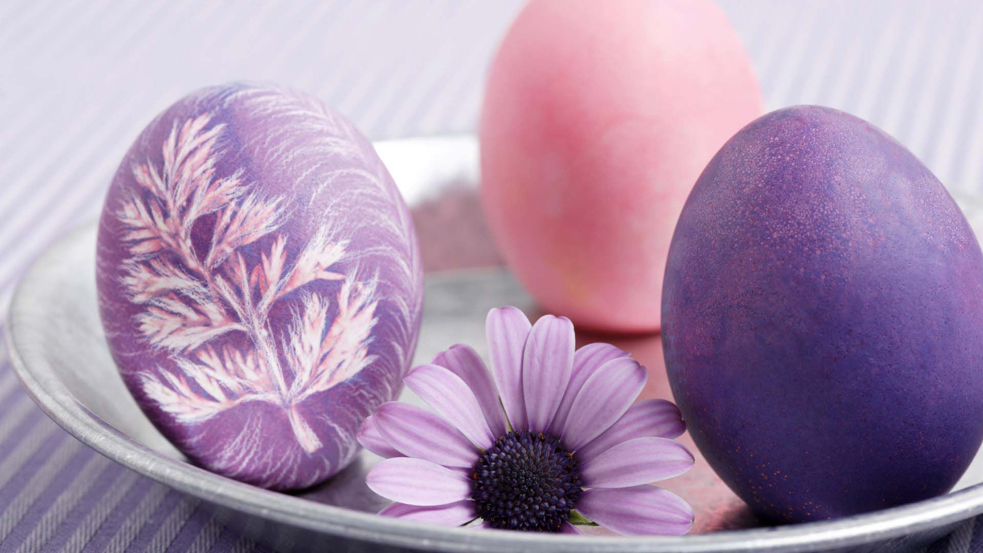 Happy Easter!. Purple easter eggs, Purple easter, Easter wallpaper