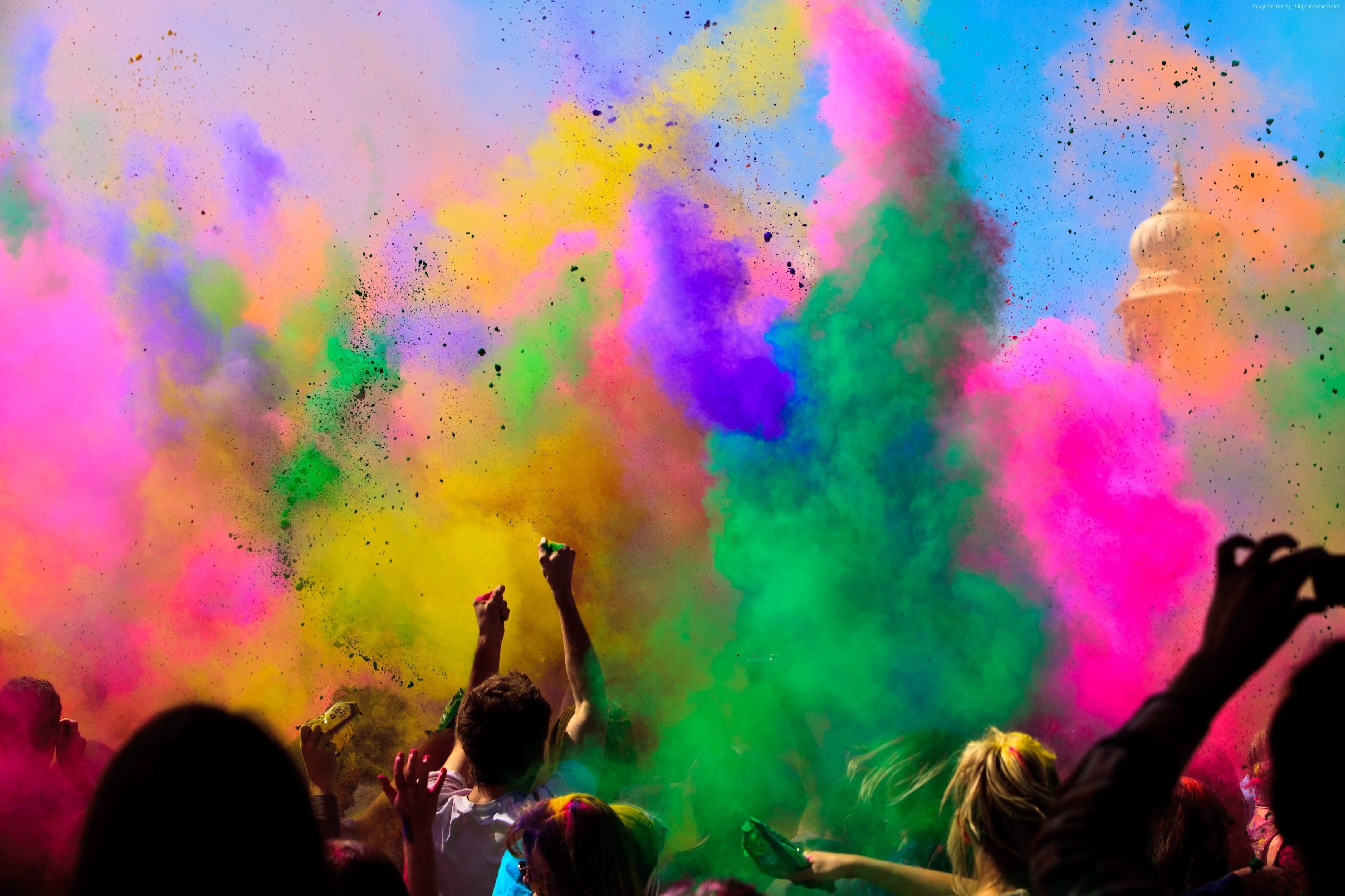 Holi Festival India Wallpaper For Desktop Of Holi Celebration. Holi festival of colours, Holi colors, Color festival