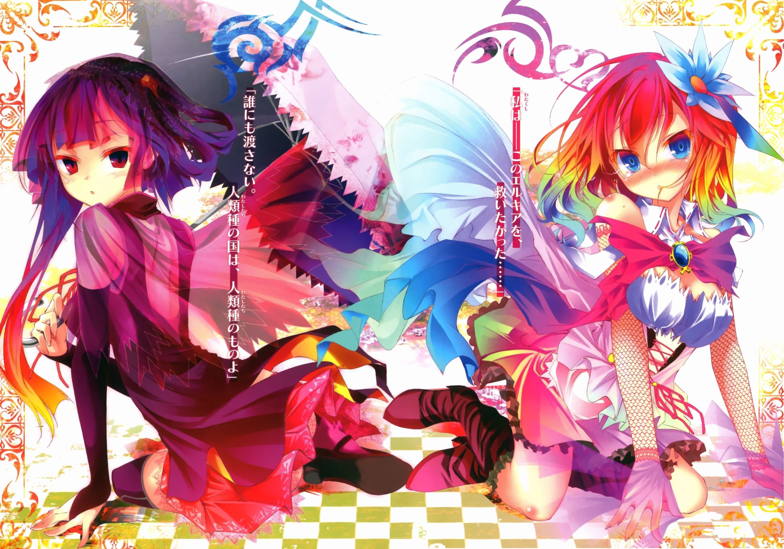 Zell and Stephanie Computer Wallpaper, Desktop Backgroundx2239. No game no life, Anime, Anime wallpaper