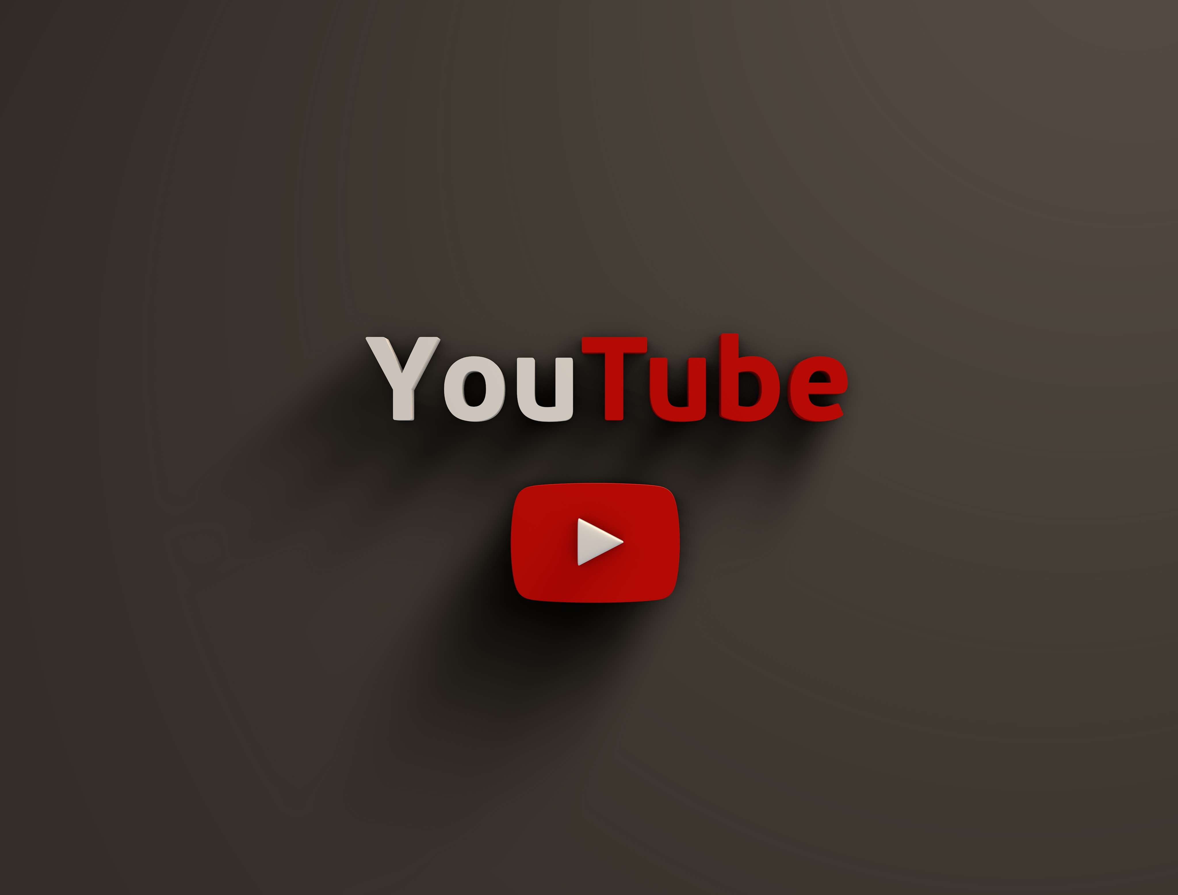 Youtube Logo 4k Wallpaper