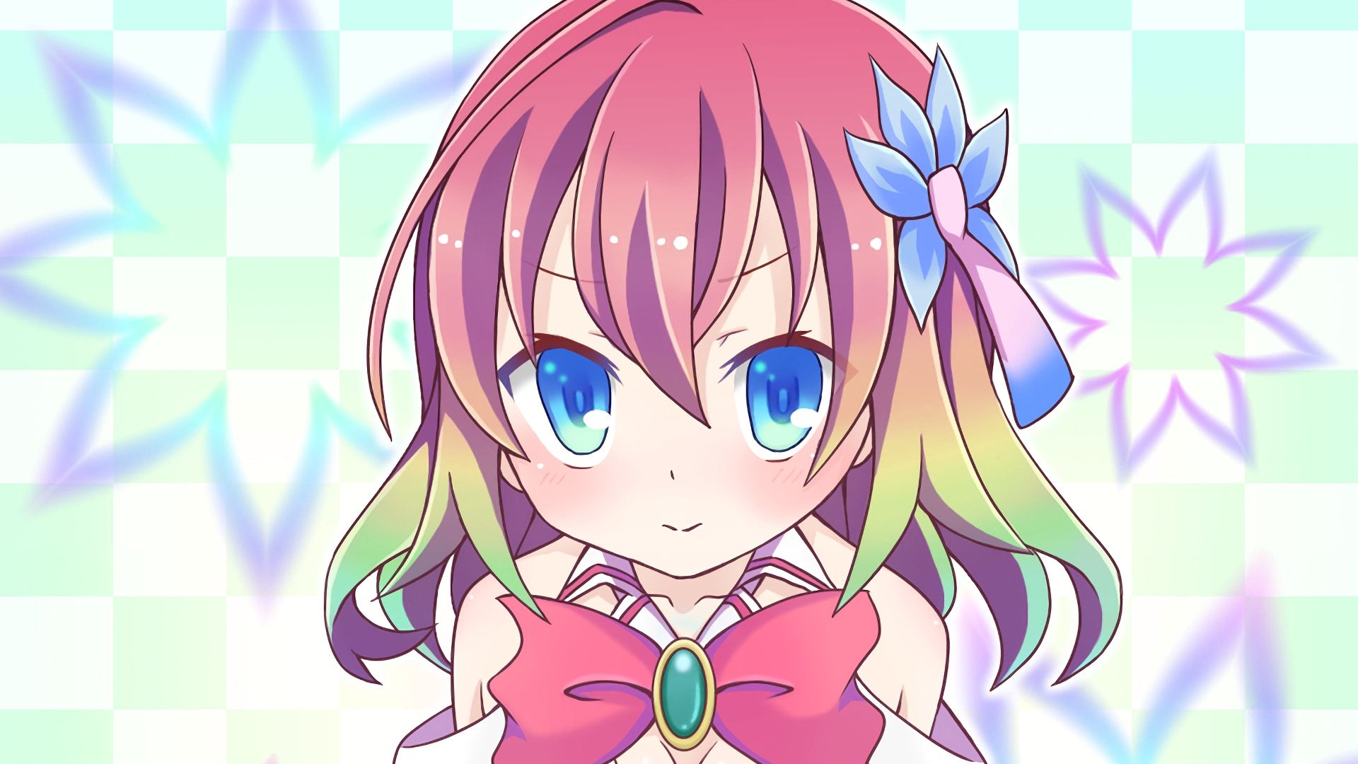 Desktop Wallpaper Stephanie Dola, No Game No Life, Anime Girl, Blue Eyes, HD Image, Picture, Background, Hhp44q