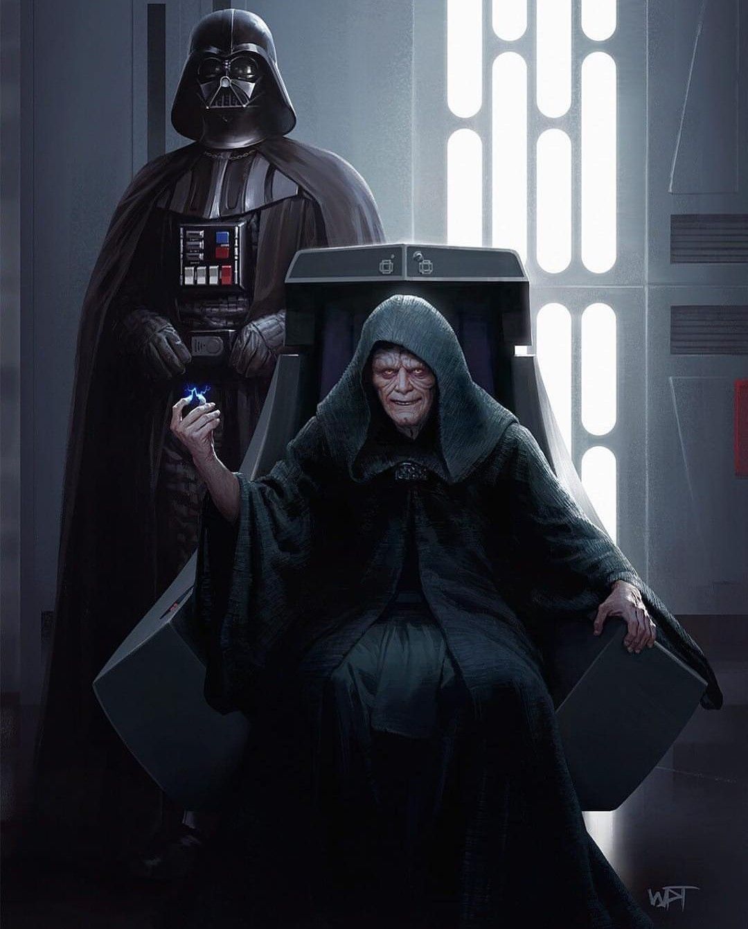 Darth Vader & Darth Sidious. Star wars picture, Star wars image, Star wars poster
