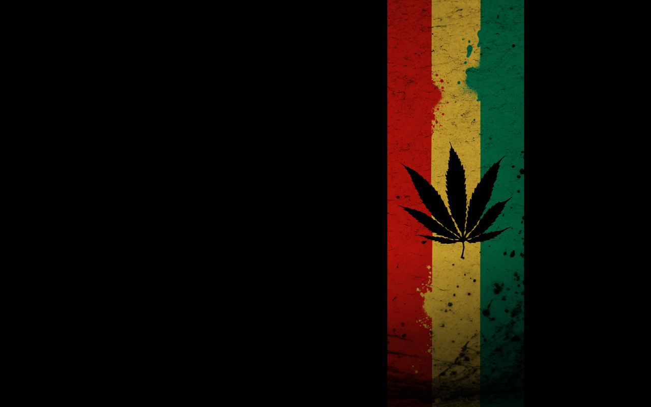 Hd Wallpaper Of Marihuana Tapety Rasta Weed And Music Wallpaper & Background Download